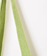 【2色展開】幾何学柄 ニット トートバッグ