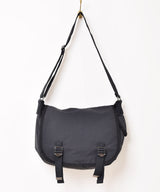 【3色展開】コットン ナイロン ショルダーバッグ