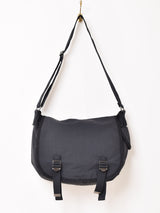 【3色展開】コットン ナイロン ショルダーバッグ