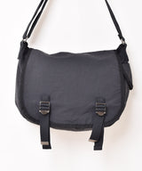 【3色展開】コットン ナイロン ショルダーバッグ