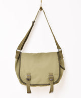 【3色展開】コットン ナイロン ショルダーバッグ