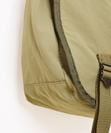 【3色展開】コットン ナイロン ショルダーバッグ