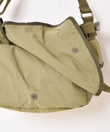 【3色展開】コットン ナイロン ショルダーバッグ