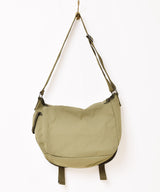 【3色展開】コットン ナイロン ショルダーバッグ