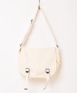 【3色展開】コットン ナイロン ショルダーバッグ