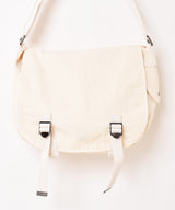 【3色展開】コットン ナイロン ショルダーバッグ