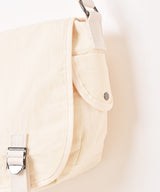 【3色展開】コットン ナイロン ショルダーバッグ