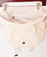 【3色展開】コットン ナイロン ショルダーバッグ