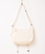 【3色展開】コットン ナイロン ショルダーバッグ