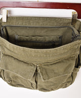 【3色展開】キャンバス ショルダーバッグ