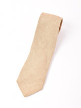 【6色展開】リネン 無地 ネクタイ