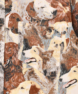 Emerald Motel 犬柄 コーデュロ イ長袖シャツ