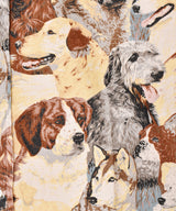 Emerald Motel 犬柄 コーデュロ イ長袖シャツ