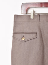 ウールスラックス 2タック