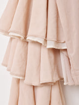 【3色展開】Emerald Motel フリルデザイン タートルネック シアーカットソー