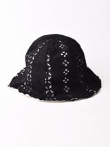 【2色展開】カットワーク チューリップハット