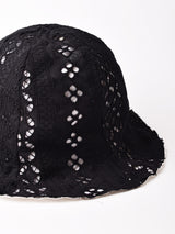 【2色展開】カットワーク チューリップハット