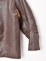 スペイン製 レザーシューティングジャケット