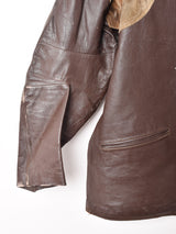 スペイン製 レザーシューティングジャケット