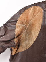 スペイン製 レザーシューティングジャケット