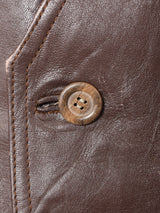 スペイン製 レザーシューティングジャケット