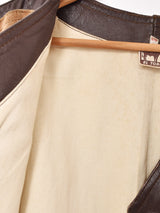 スペイン製 レザーシューティングジャケット