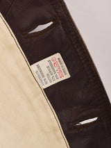 スペイン製 レザーシューティングジャケット