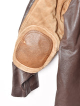 スペイン製 レザーシューティングジャケット