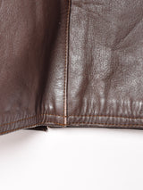 スペイン製 レザーシューティングジャケット