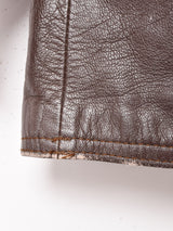 スペイン製 レザーシューティングジャケット