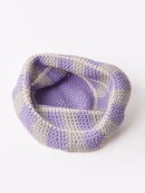 【2色展開】チェック柄 クロシェ バケットハット