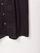 【3色展開】Emerald Motel カットワークレース ノースリーブワンピース