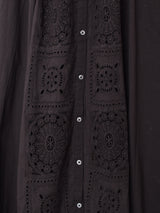 【3色展開】Emerald Motel カットワークレース ノースリーブワンピース