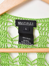 クロシェ カーディガン