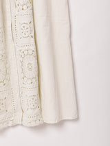 【3色展開】Emerald Motel カットワークレース ノースリーブワンピース