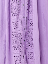 【3色展開】Emerald Motel カットワークレース ノースリーブワンピース