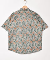 【3色展開】Backers ペイズリー柄 半袖シャツ