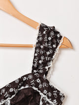 花柄 レース キャミソール