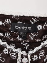 花柄 レース キャミソール