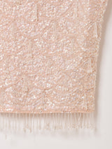 スパンコール ノースリーブトップス