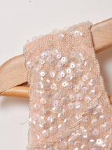 スパンコール ノースリーブトップス