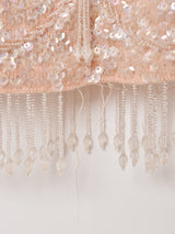 スパンコール ノースリーブトップス