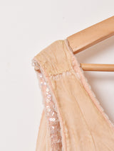 スパンコール ノースリーブトップス