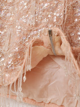 スパンコール ノースリーブトップス