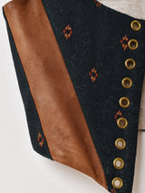 ゴブラン×レザーチロルベスト