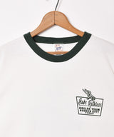 【2色展開】Roller Skate プリント リンガーTシャツ