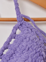 ニット ホルター ブラトップ