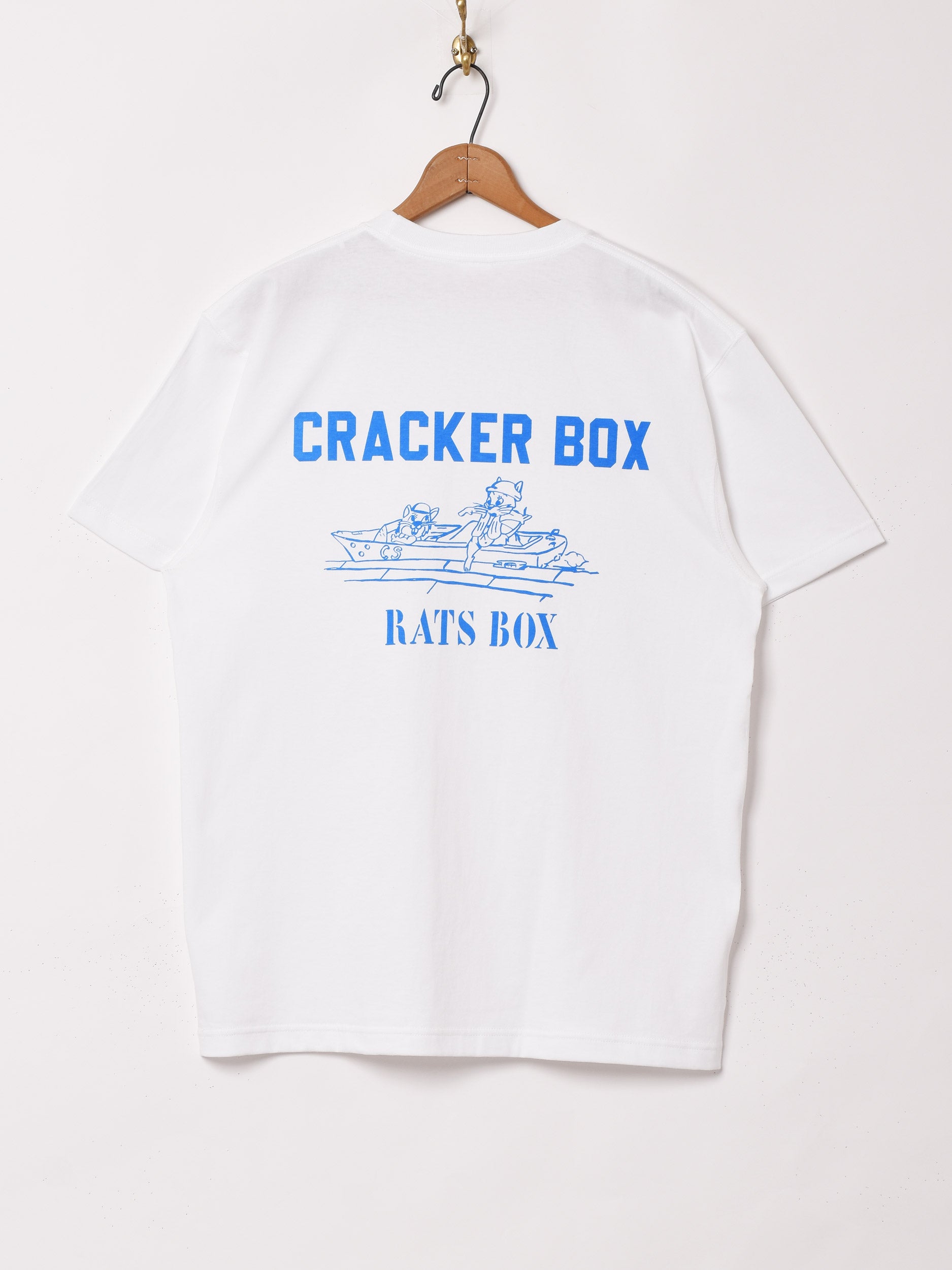2色展開】 CRACKER BOX バックプリントTシャツ – 古着屋Top of the