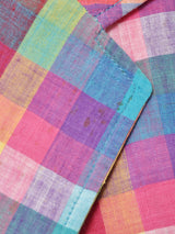 チェック柄 テーラードジャケット