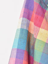 チェック柄 テーラードジャケット